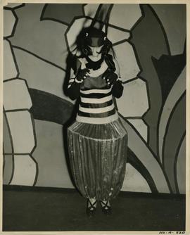 [Attendee in costume at Fiesta of the Insects Beaux Arts Ball]